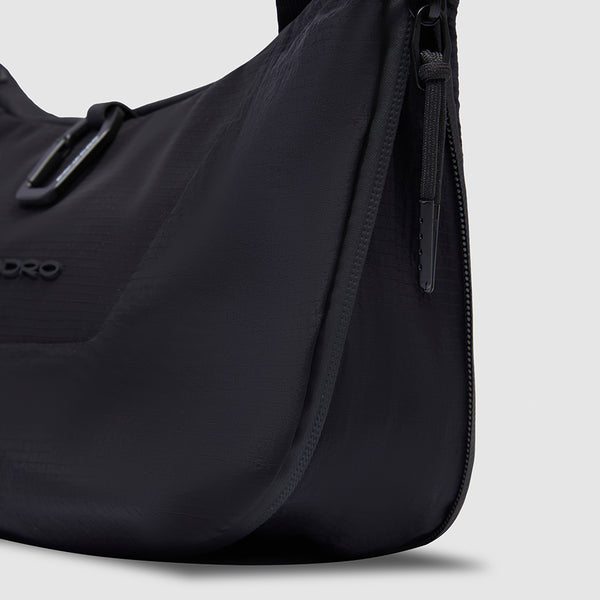 Small fabric shoulder bag