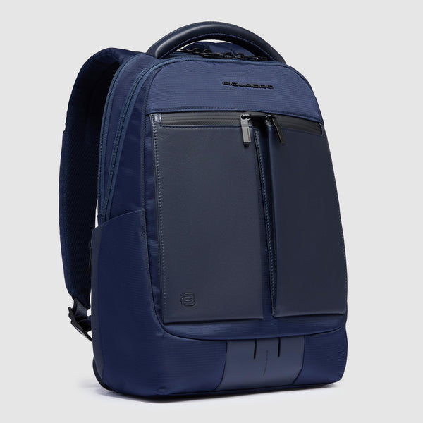 Laptop backpack 14" in recycled fabric