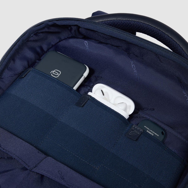 Laptop backpack 14" in recycled fabric