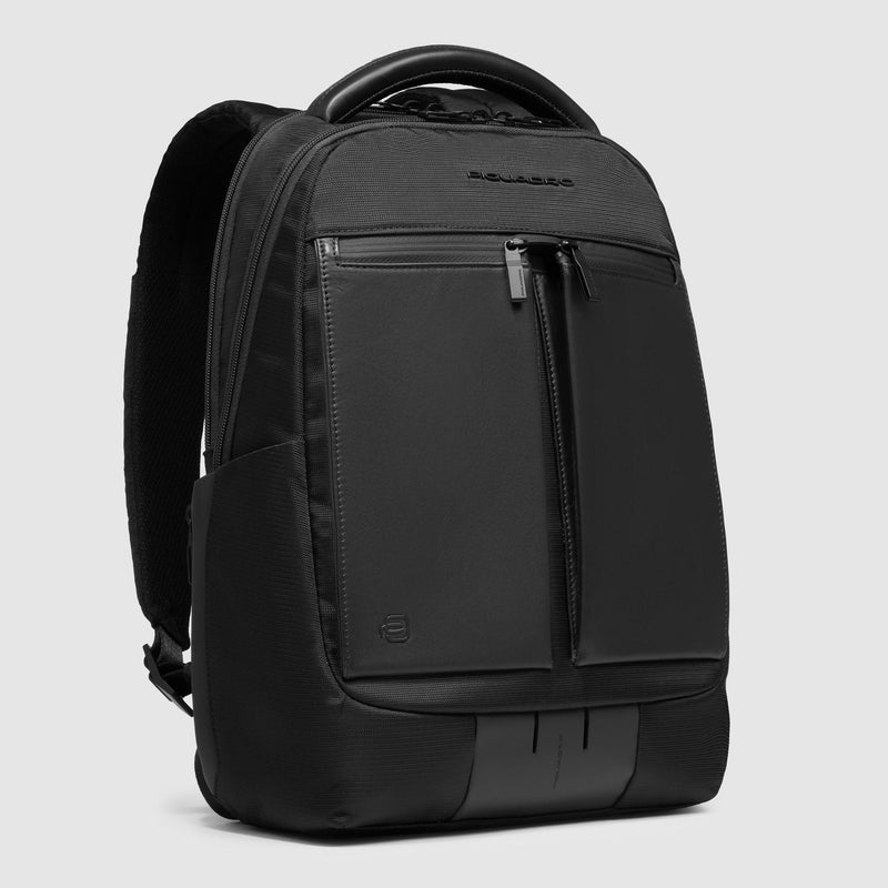 Laptop backpack 14" in recycled fabric