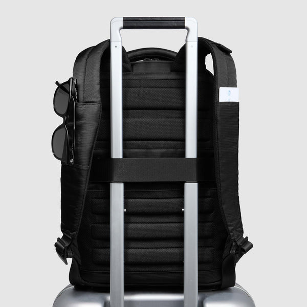Laptop backpack 14" in recycled fabric