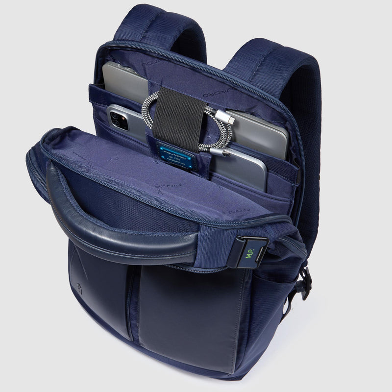 Sac à dos pour ordinateur 15,6" en tissu recyclé