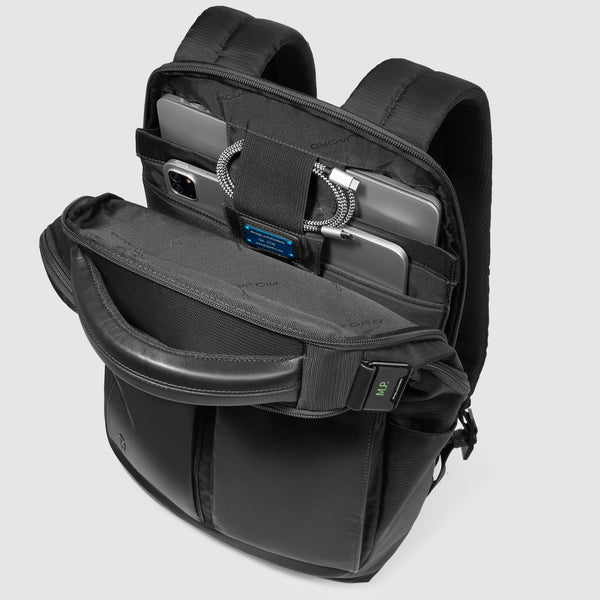 Sac à dos pour ordinateur 15,6" en tissu recyclé