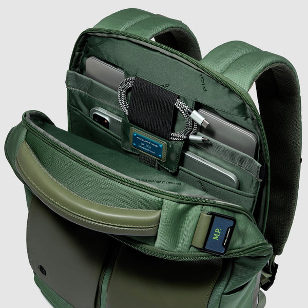 Sac à dos pour ordinateur 15,6" en tissu recyclé