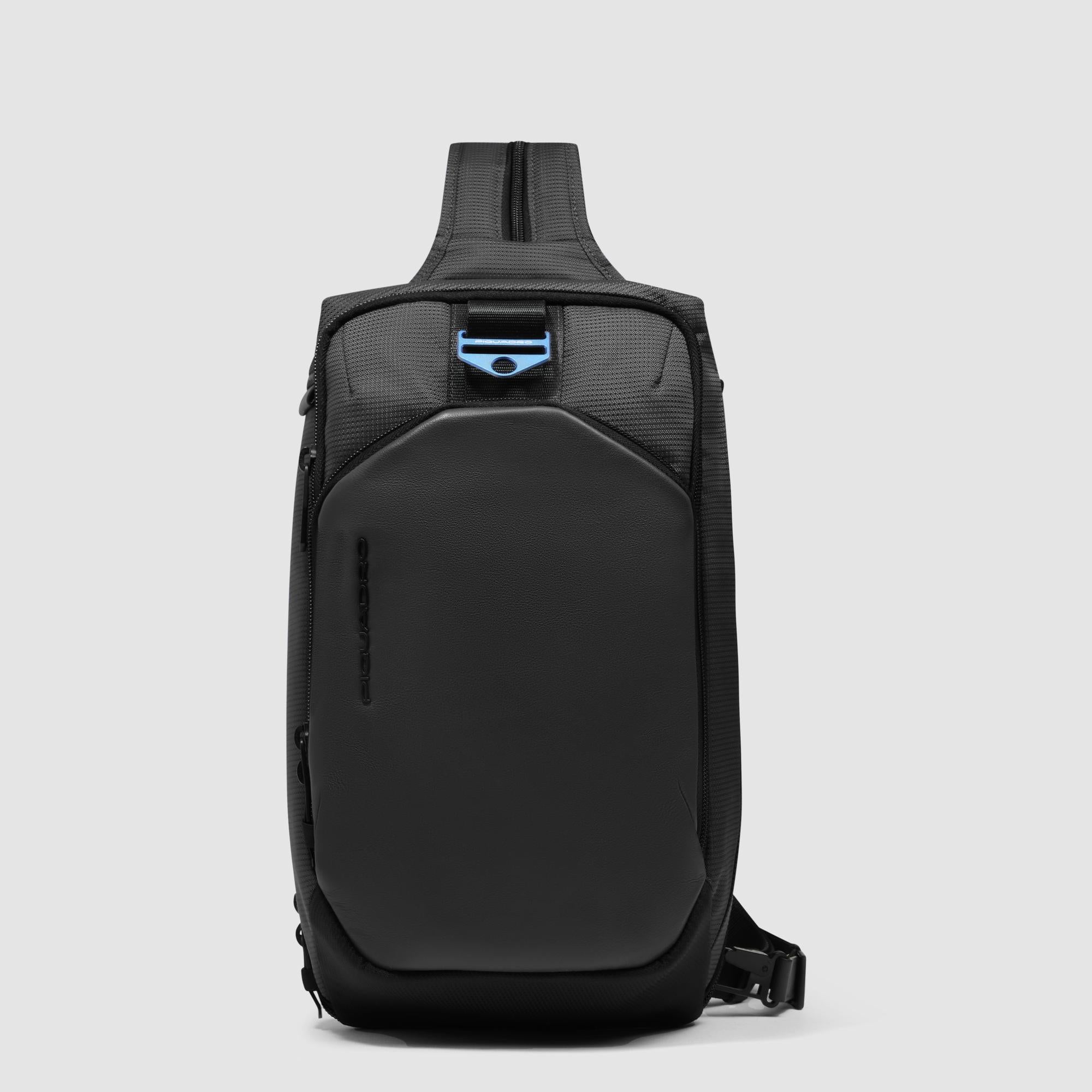 ipad mini sling backpack SIMU Bag Pack Canvas Shoulder Sling Small Crossbody Chest Bag for (blue) Super handy and conveniently adjustable for several carry positions BrigadeQM EDC iPad Tactical Sling
