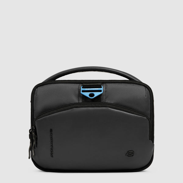 Men's crossbody bag in bio-based material - 1