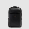 Leather 15.6-inch Laptop Backpack Piquadro x Maserati