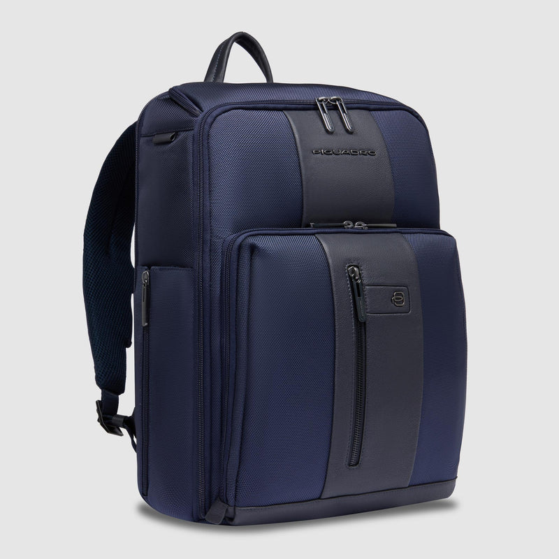 Travel laptop backpack 15,6" in recycled textile - 2