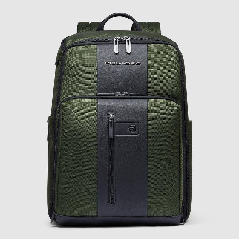 Travel laptop backpack 15,6" in recycled fabric