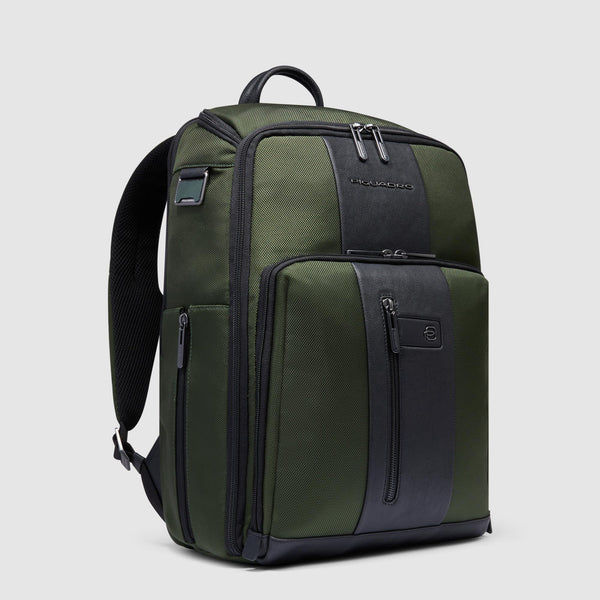 Travel laptop backpack 15,6" in recycled fabric