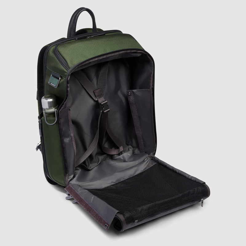 Travel laptop backpack 15,6" in recycled fabric
