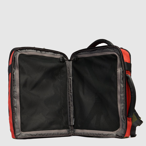 Travel laptop backpack 17,3" in recycled fabric