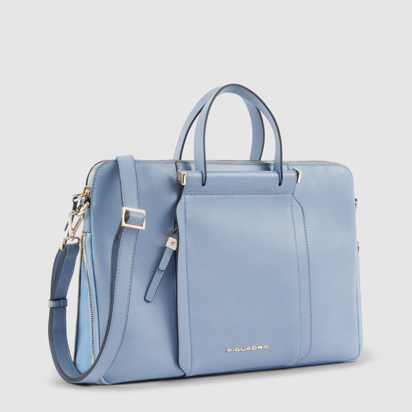 Expandable women's work bag for laptop 14" - 2