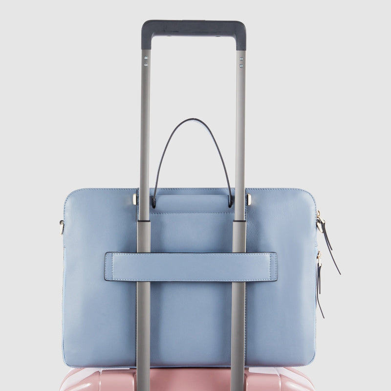 Expandable, women's work bag for laptop 14"