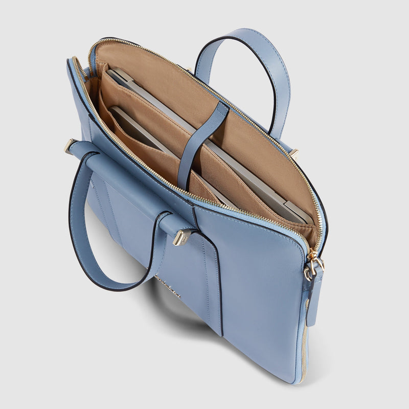 Expandable women's work bag for laptop 14"