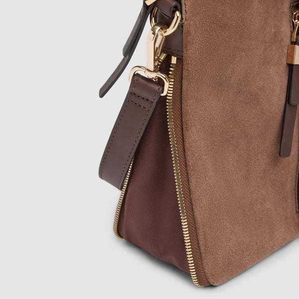 Expandable Leather Work Bag for 14" Laptop - 5