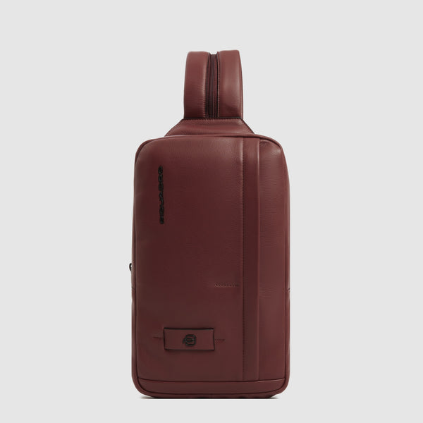 Leather Sling Bag for 11" iPad® with Anti-Theft Zips - 1
