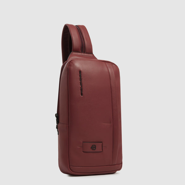 Leather Sling Bag for 11" iPad® with Anti-Theft Zips - 2