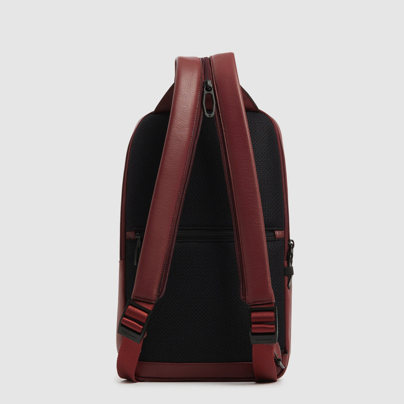 Leather Sling Bag for 11" iPad® with Anti-Theft Zips
