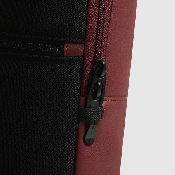 Leather Sling Bag for 11" iPad® with Anti-Theft Zips - 6