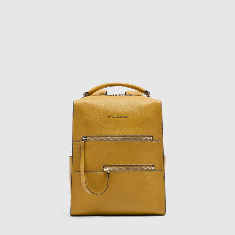 Women's Leather iPad® Backpack, RFID Protection - 30