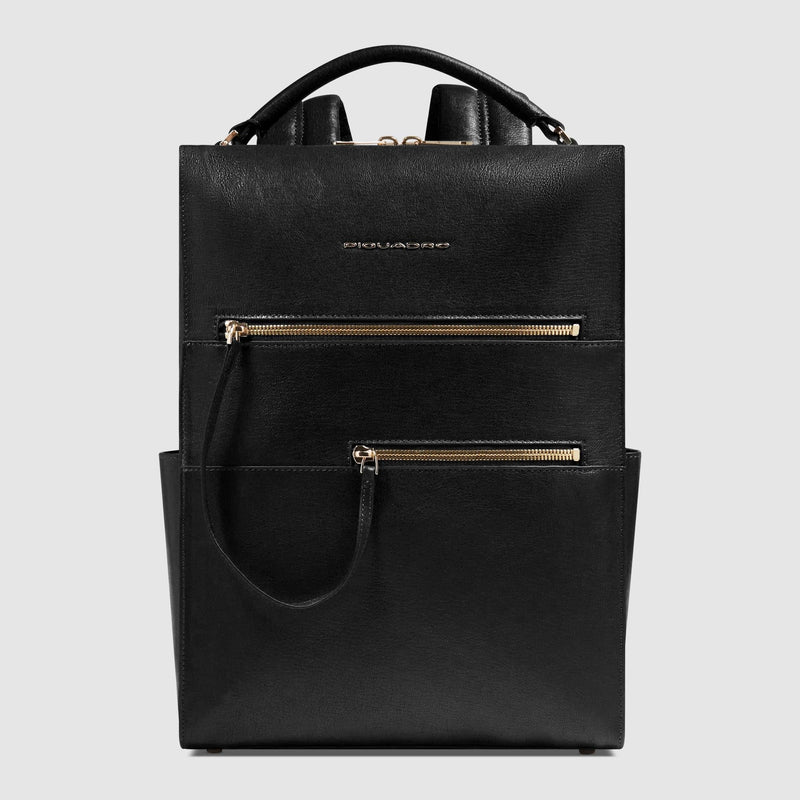 Women's Leather Laptop Backpack 14" Patricia - 44