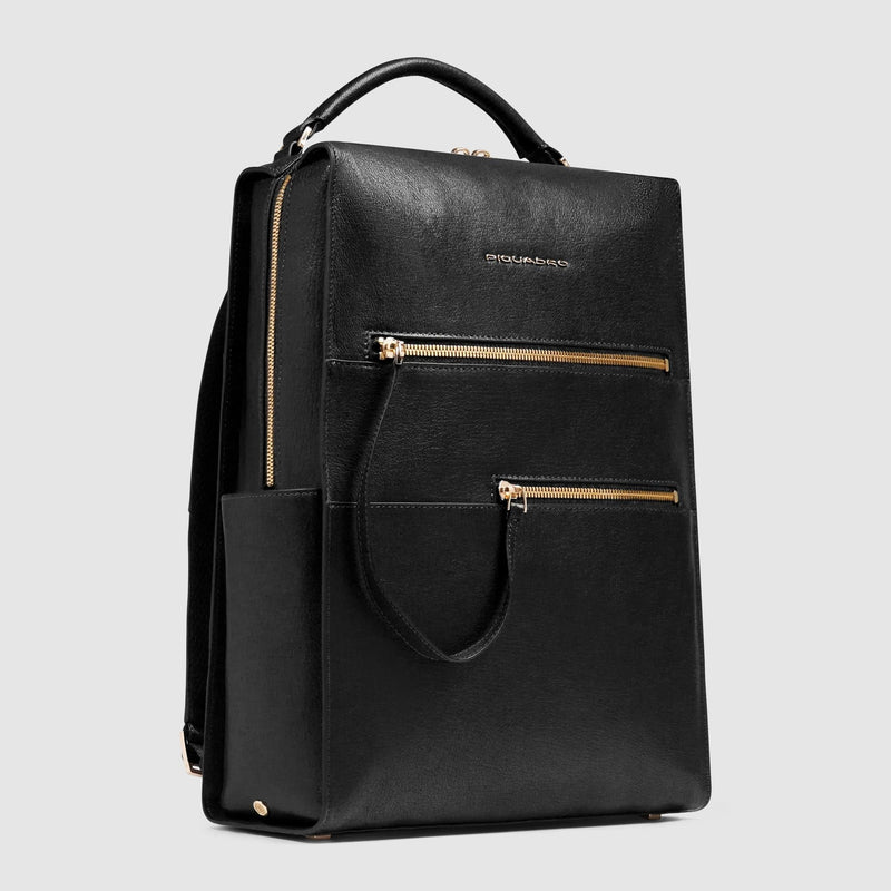 Women's Leather Laptop Backpack 14" Patricia - 45