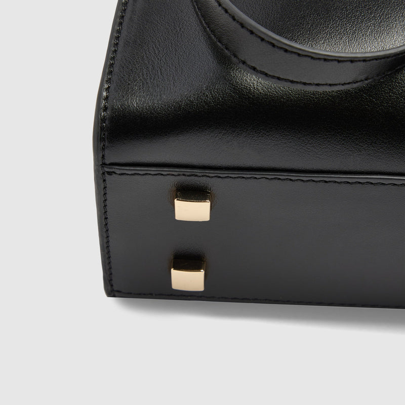 Women's 14-Inch Leather Laptop Bag with RFID Protection - Black - photo 5