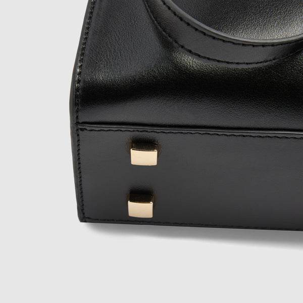 Women's 14-Inch Leather Laptop Bag with RFID Protection - Black - photo 5