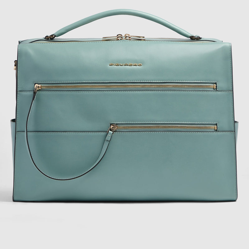 Maletín de mujer para portátil 15,6" - Azul claro