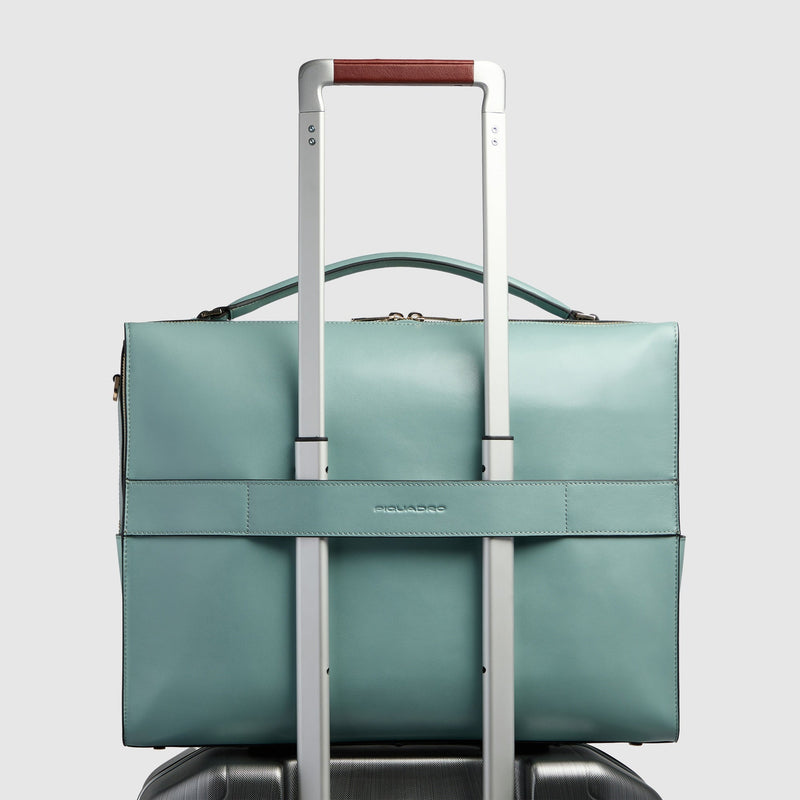 Maletín de mujer para portátil 15,6" - Azul claro - foto 3