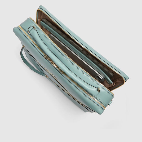 Maletín de mujer para portátil 15,6" - Azul claro - foto 4