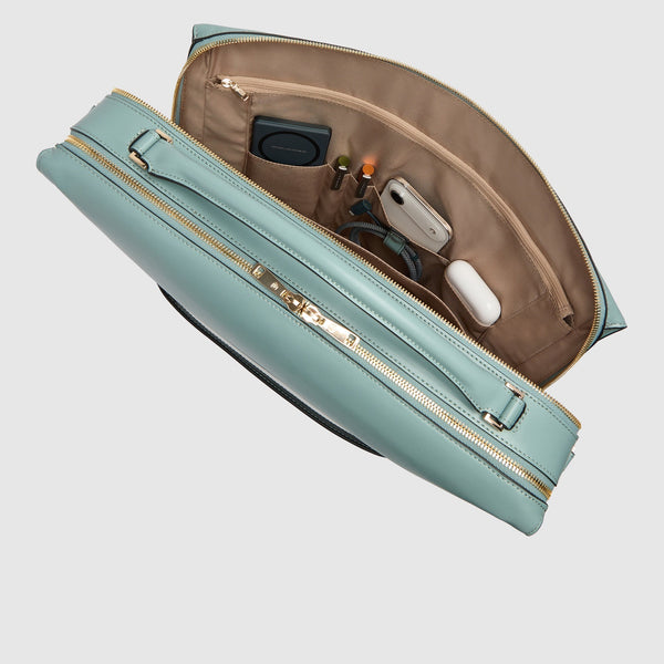 Maletín de mujer para portátil 15,6" - Azul claro - foto 5