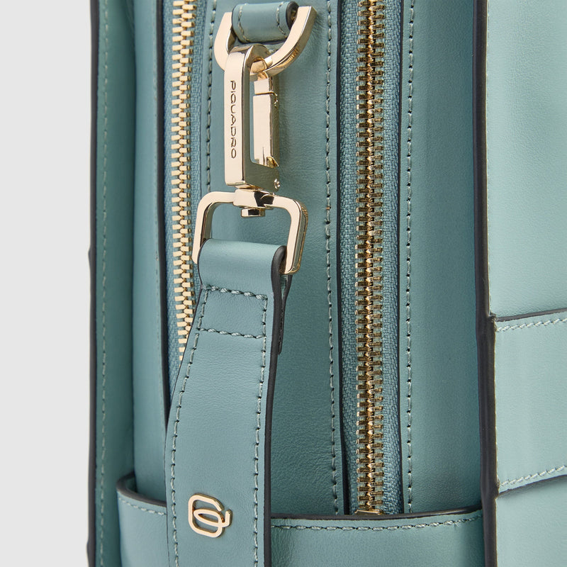 Maletín de mujer para portátil 15,6" - Azul claro - foto 6