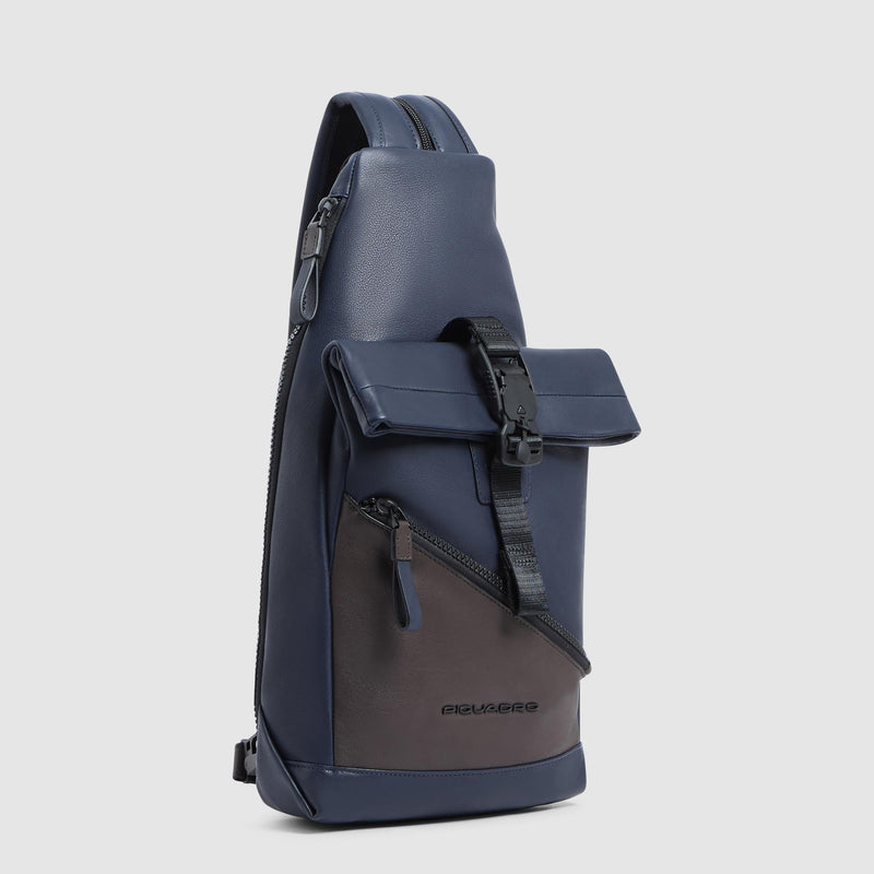 Zaino Monospalla Uomo Sling Bag - Multifunzione, Foro Cuffie, Per Sport E Viaggio - Foto 4