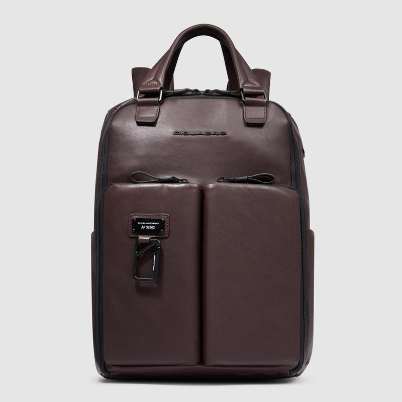Two-handle travel laptop backpack 15,6"