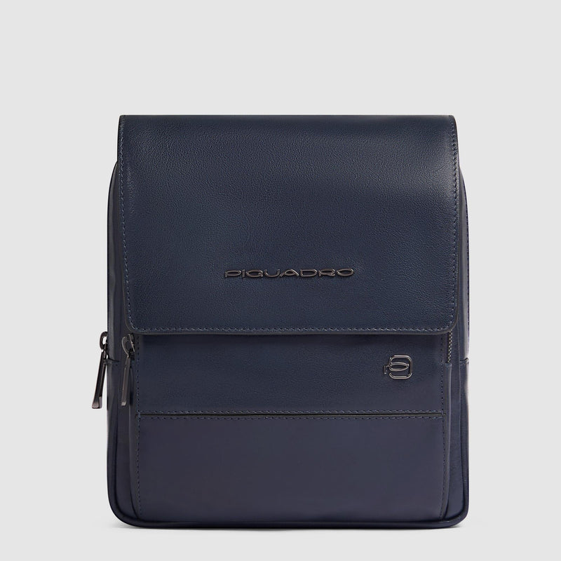 Flap-over men's crossbody bag