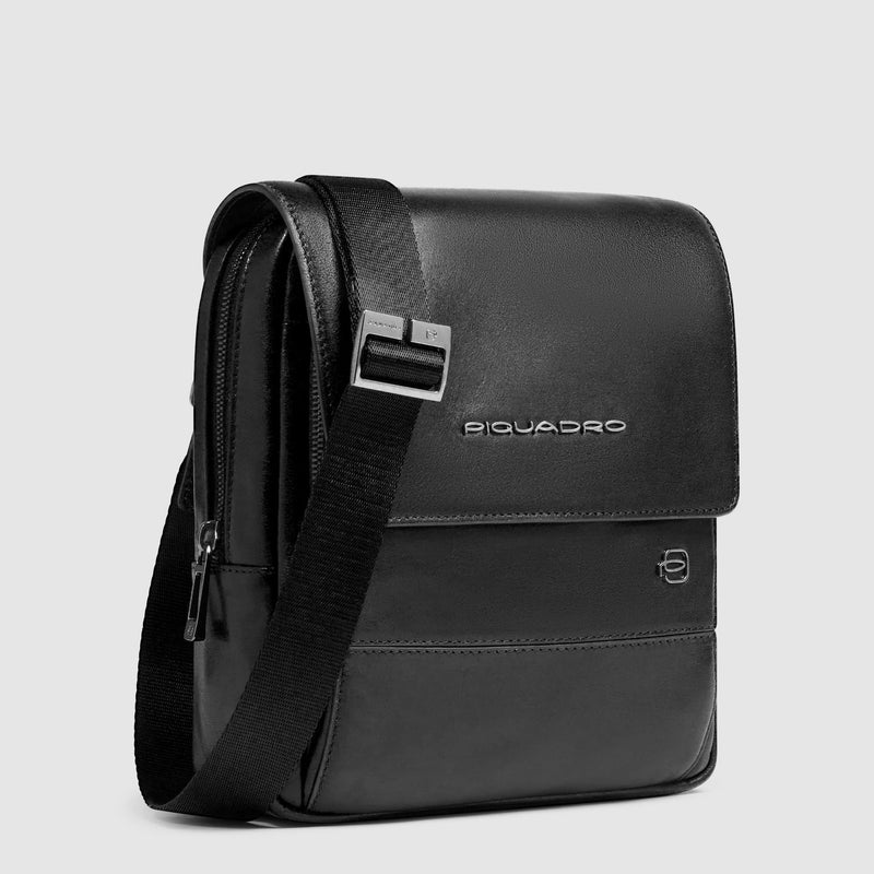 Flap-over men's crossbody bag - 18