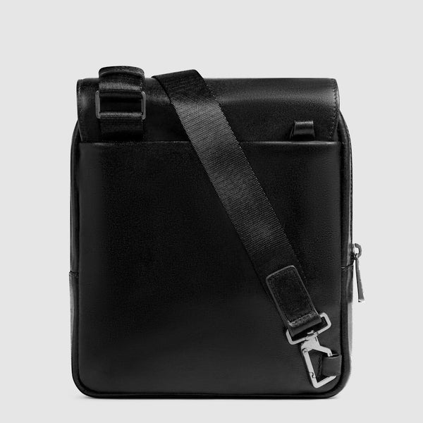 Flap-over men's crossbody bag