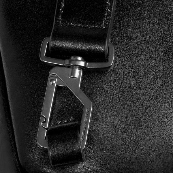 Flap-over men's crossbody bag