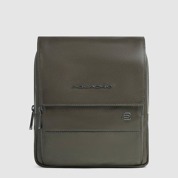 Flap-over men's crossbody bag