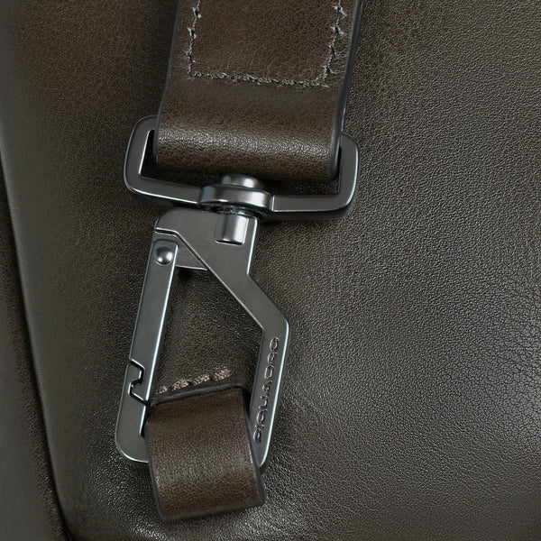 Flap-over men's crossbody bag