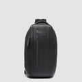 Leather Sling Bag for iPad® 11" - Converts to Backpack