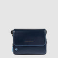 Men's Leather Crossbody Bag with RFID Protection