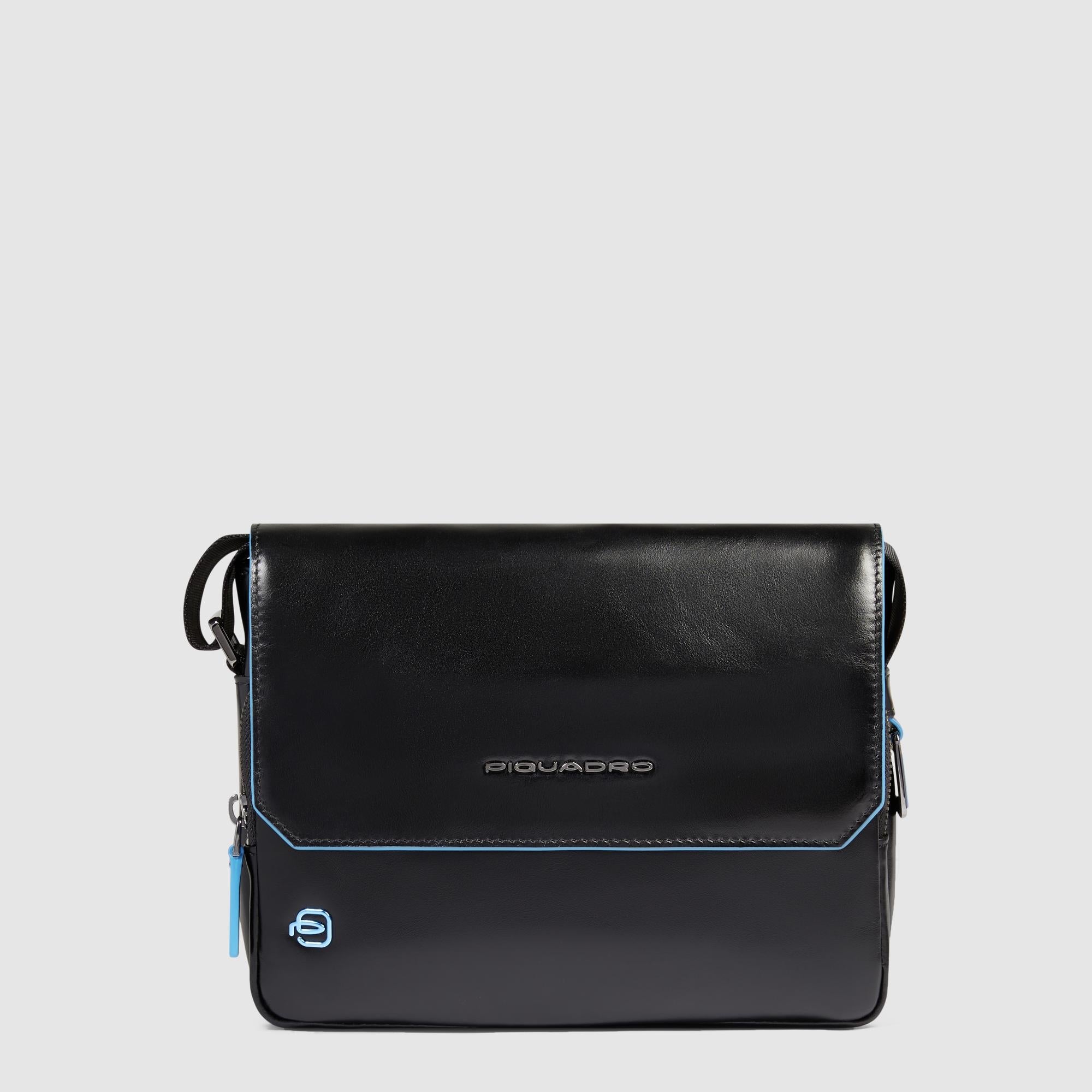 PIQUADRO Brief2 Special Crossbody Bag S – Nylon Riciclato, Protezione RFID, Per Tablet