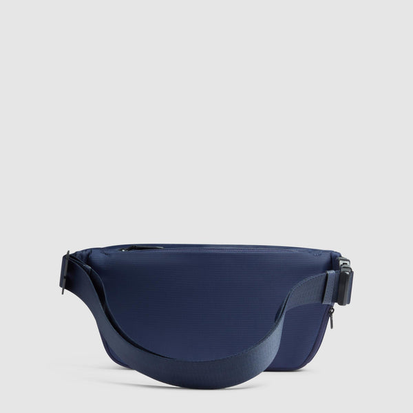 Erweiterbare Bauchtasche Herren aus recycled Stoff