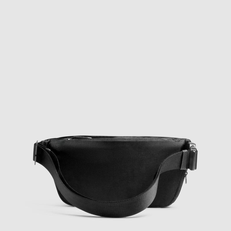 Erweiterbare Bauchtasche Herren aus recycled Stoff