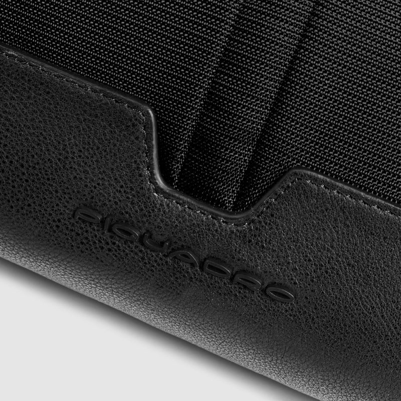 Erweiterbare Bauchtasche Herren aus recycled Stoff