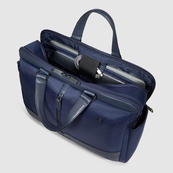 Laptop bag 15,6" in recycled fabric