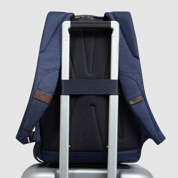 Travel laptop backpack 14" in recycled fabric